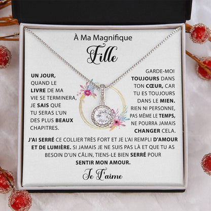 À ma Fille - Collier espoir éternel