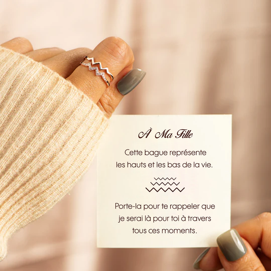 À ma Fille – bague