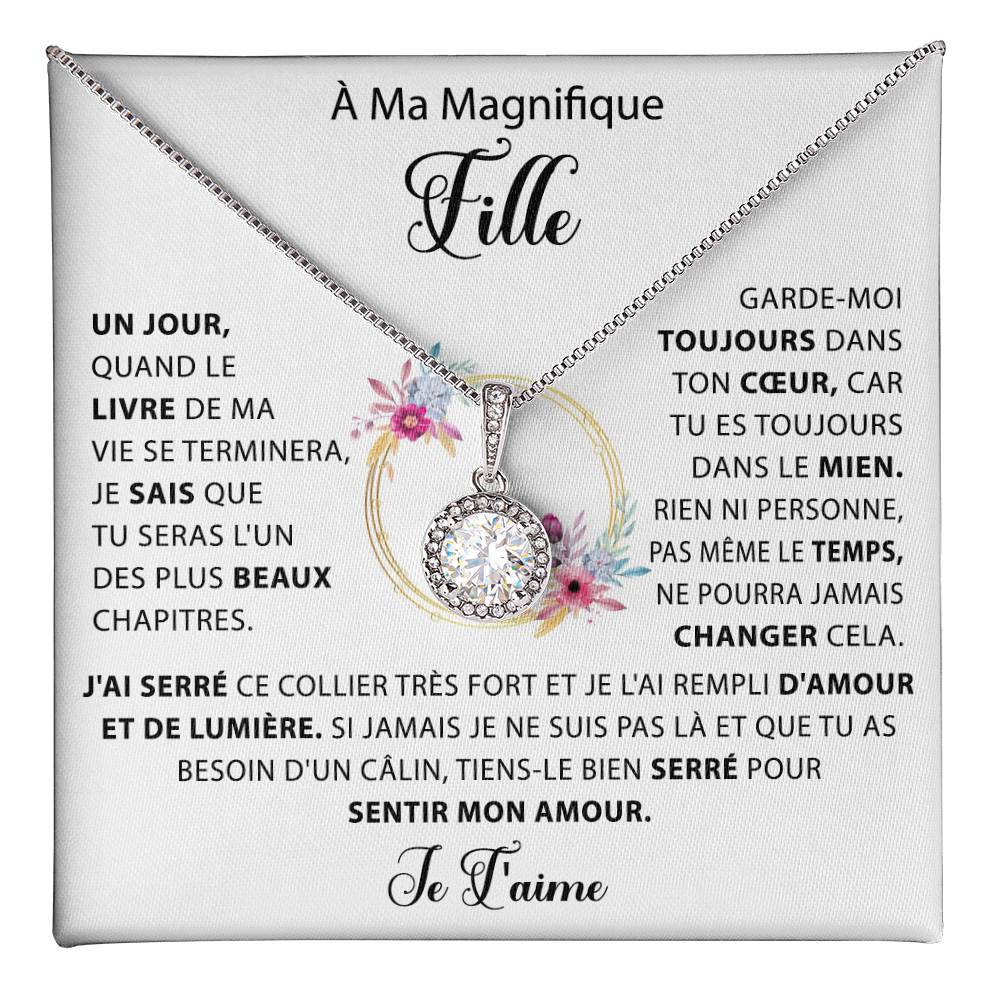 À ma Fille - Collier espoir éternel