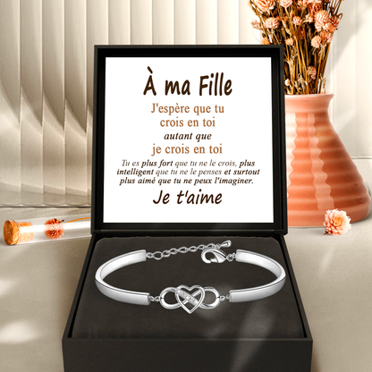 A Ma Fille Bracelet - Je Crois En Toi