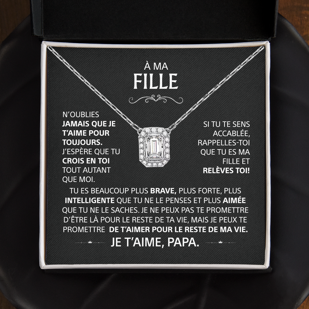 À ma Fille - Pendentif amour millénaire