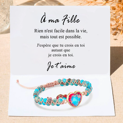 À ma Fille - Bracelet à énergie positive