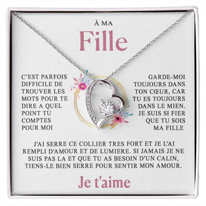 À ma Fille - j'ai rempli ce collier de tout mon amour