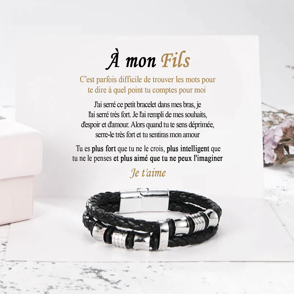 À mon Fils - Bracelet