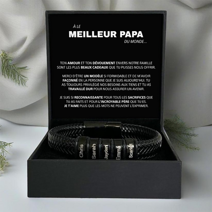 À mon Père - Bracelet de famille