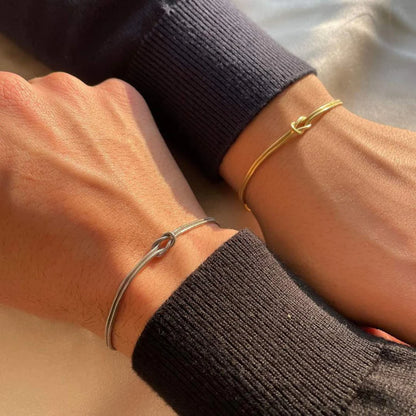 Bracelet Minimal Avec Noeud