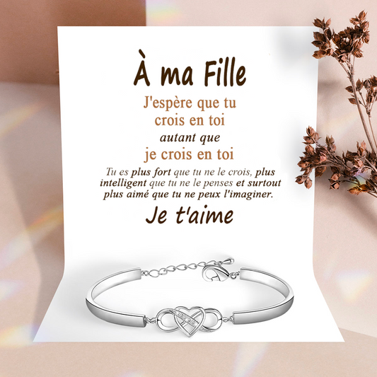 A Ma Fille Bracelet - Je Crois En Toi