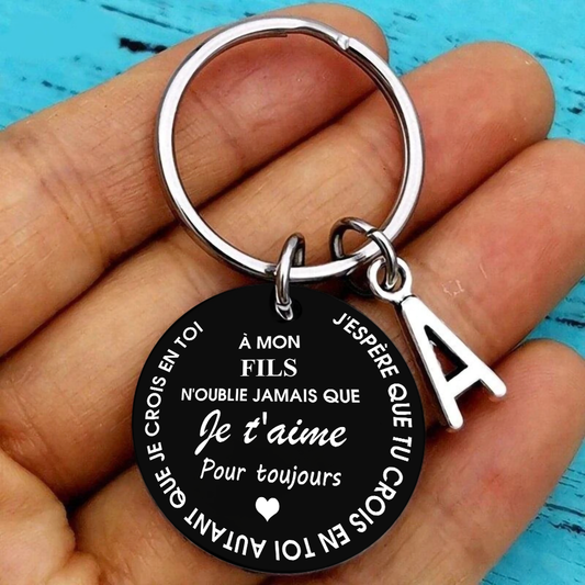 Je t'aime - Porte-clés à mon Fils ou ma Fille