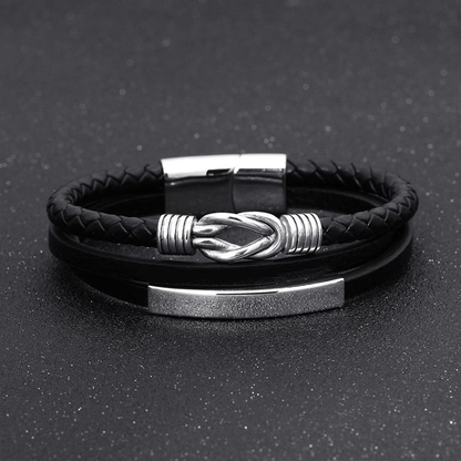 À mon Fils - Bracelet infini