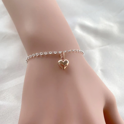 À ma Fille - Bracelet coeur