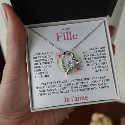 À ma Fille - j'ai rempli ce collier de tout mon amour