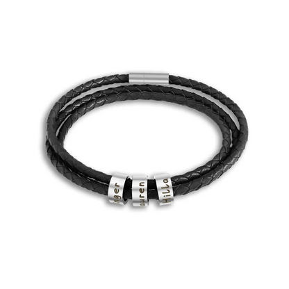 Bracelet cuir homme - Garde-moi toujours avec toi