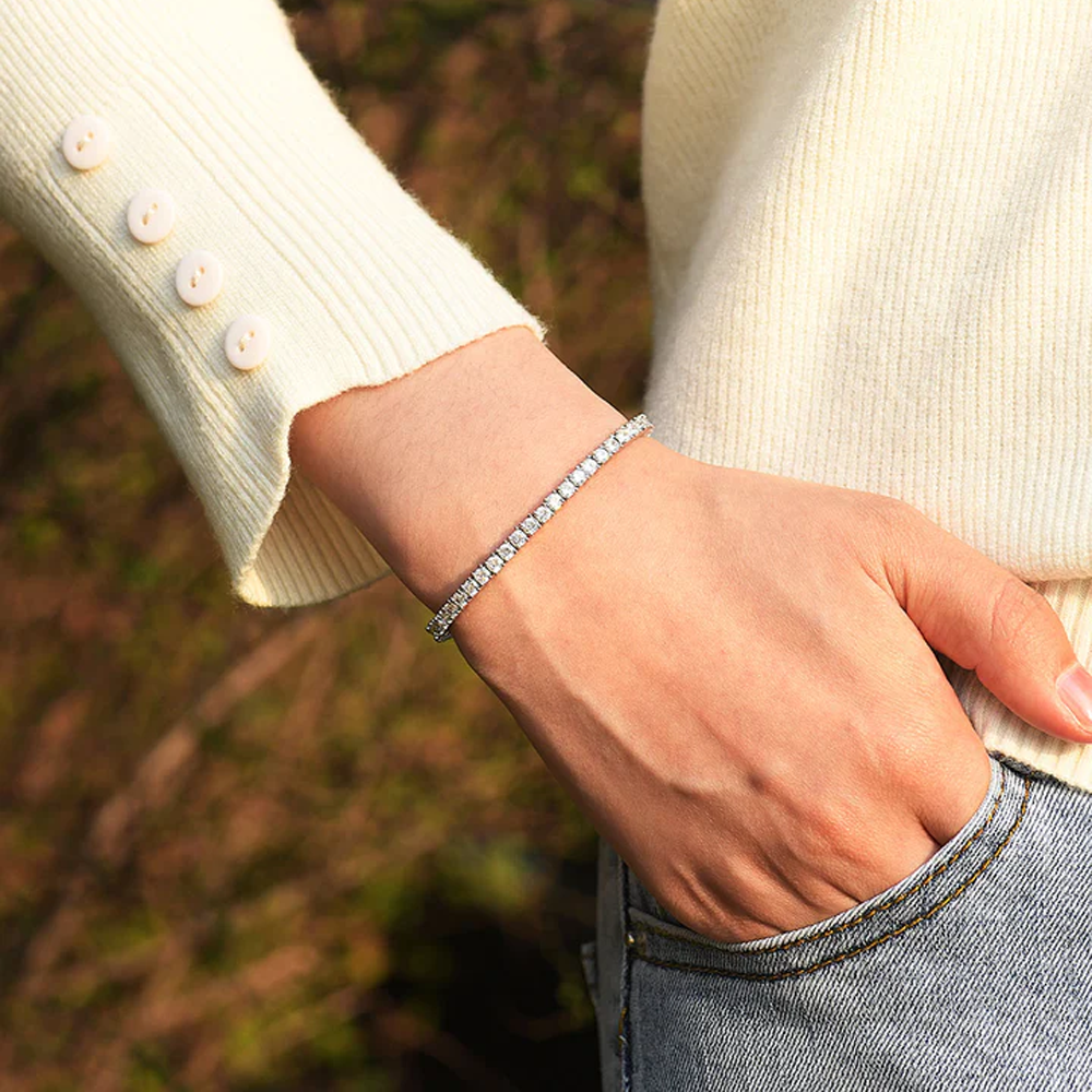 À ma Fille - Bracelet tennis