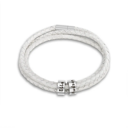 Bracelet cuir homme - Garde-moi toujours avec toi