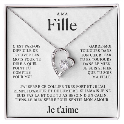 À ma fille - je t'aime