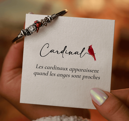 Bracelet Cardinal - Les Anges Sont Proches