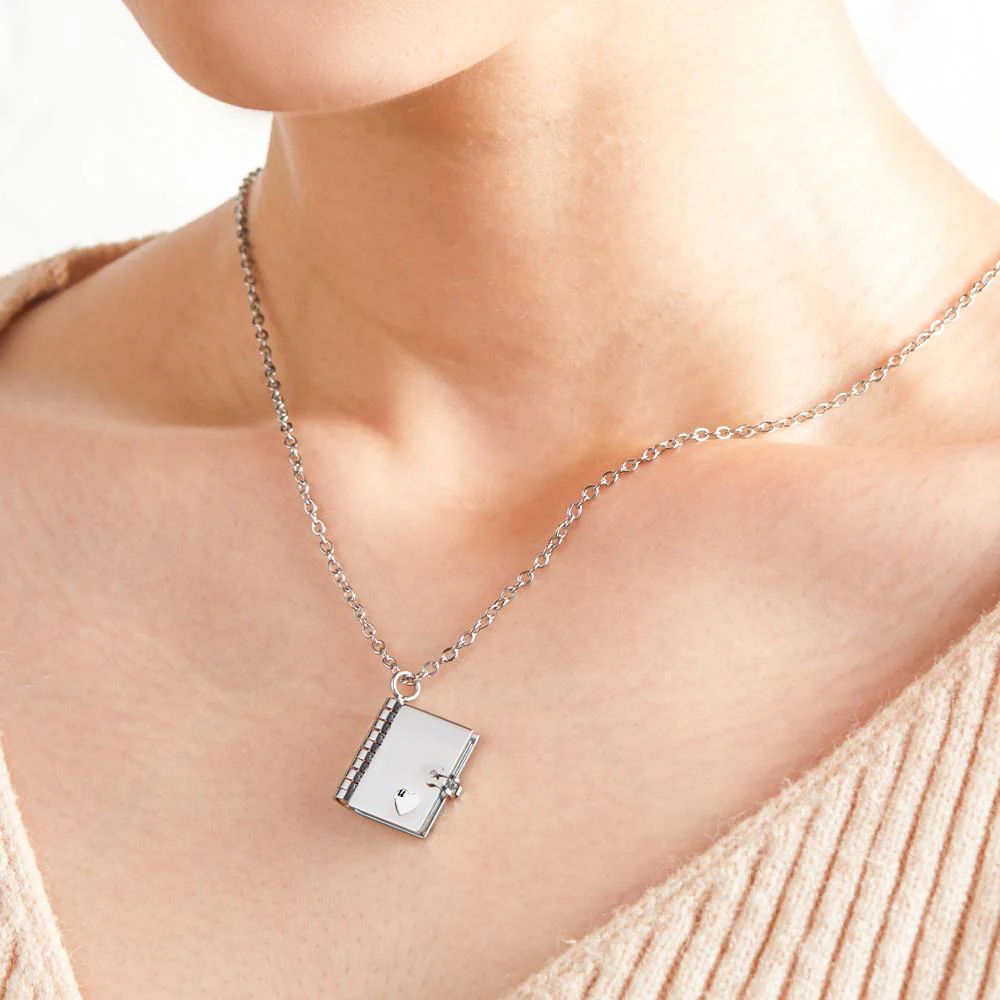 N'oublie jamais combien je t'aime - Collier livre