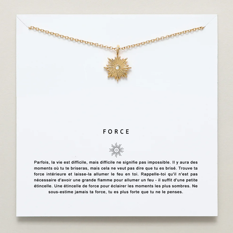 Collier - Trouvez Votre Force Intérieure