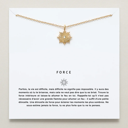 Collier - Trouvez Votre Force Intérieure