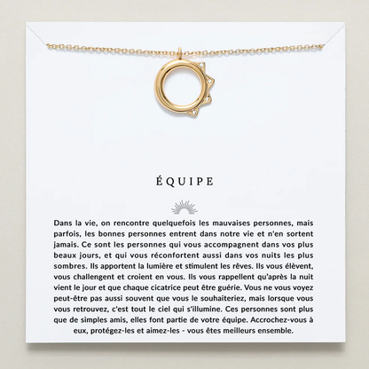 Collier Equipe- Plus Que Des Amis