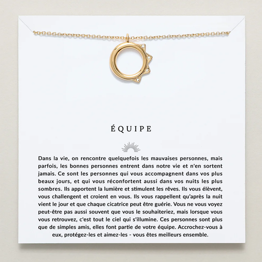 Collier Equipe- Plus Que Des Amis