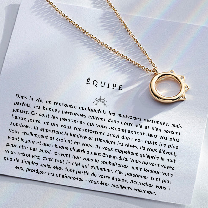 Collier Equipe- Plus Que Des Amis